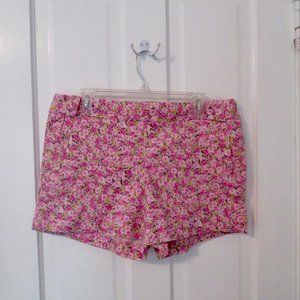 Floral print shorts